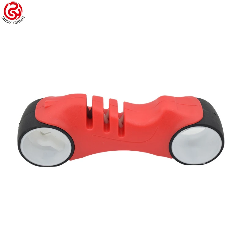 Best Seller Professional 3 Stage Manual Kitchen Scissors Knife Sharpener