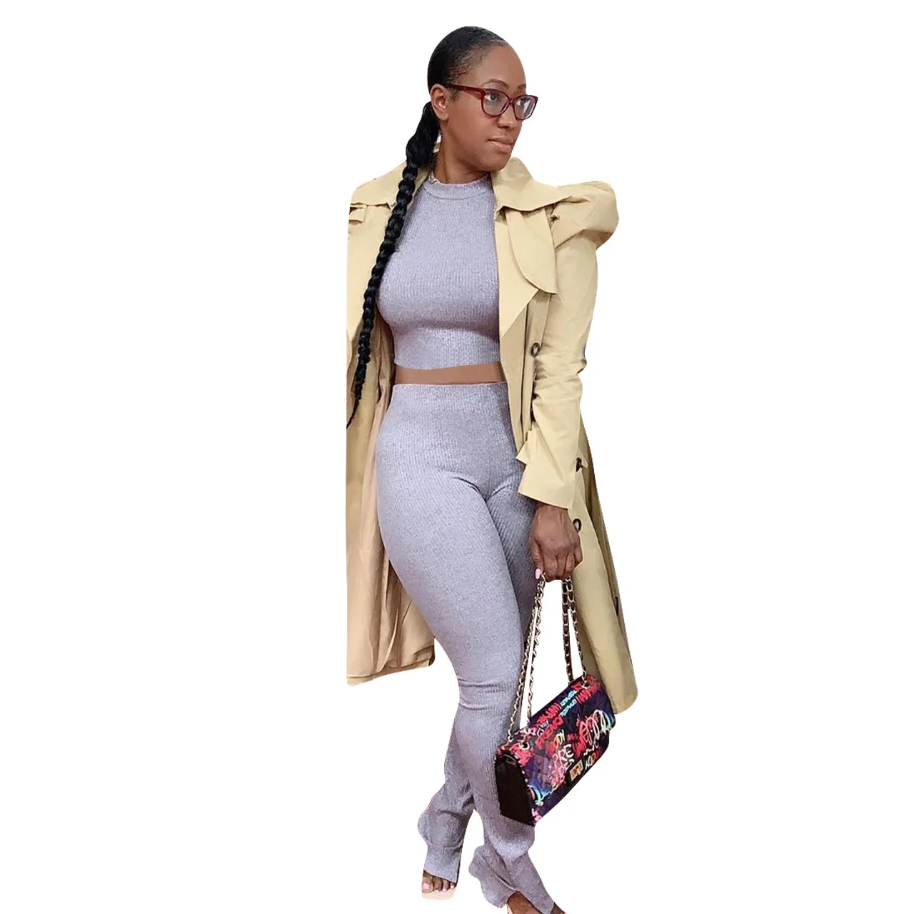 
Fashion Solid Petal Long Sleeve Button Women Jackets And Coats 2020 Winter Trench Coat For Women Ladies Trendy 