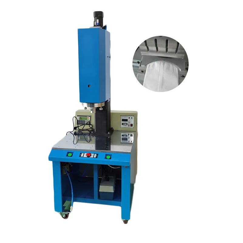 Low price non-woven filter bag bottom ultrasonic welding machine fabric Liquid filter bag ultrasonic welder