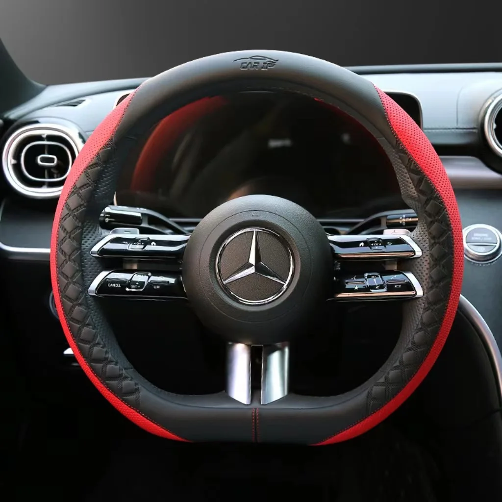 Ultra-Thin Four Seasons General Wear-Resistant Business Steering Wheel Cover Fit Car Interior Supplies