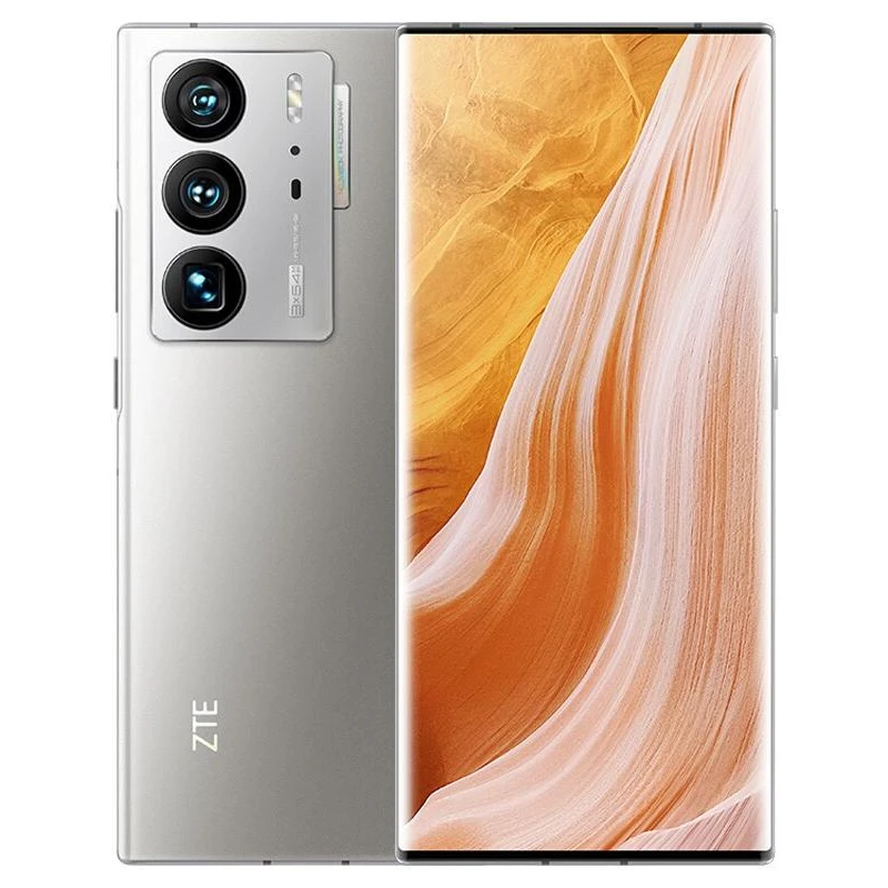 Оригинальный Смартфон ZTE Axon 40 Ultra, 5G, 6,8 дюйма, AMOLED, 2480x1116, 120 Гц, Qualcomm SD 8 Gen 1 (4 нм), 5000 мАч, 80 Вт, быстрая зарядка, NFC