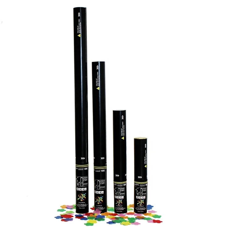 30cm 40cm 50cm 60cm 70cm 80cm Electronic hand hold confetti paprty popers