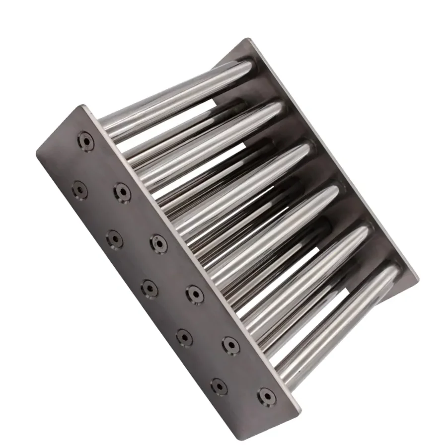 12000gs neodymium stainless steel strong round magnetic grate hopper magnet factory