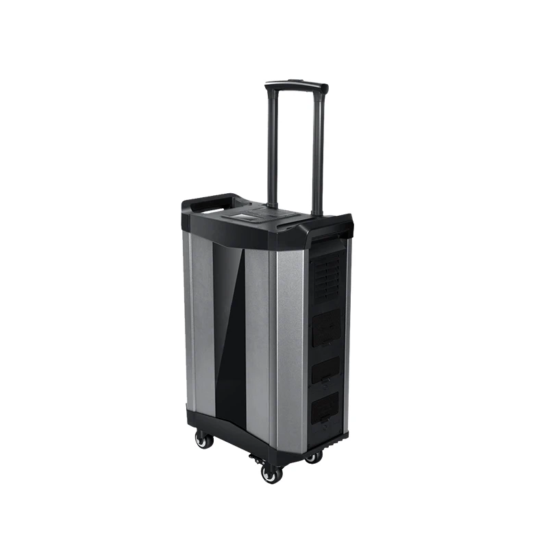 Rechargeable Backup Camping Lifepo4 2500Wh Portable Power Station Solar Generator for Home Healthcare energy storage