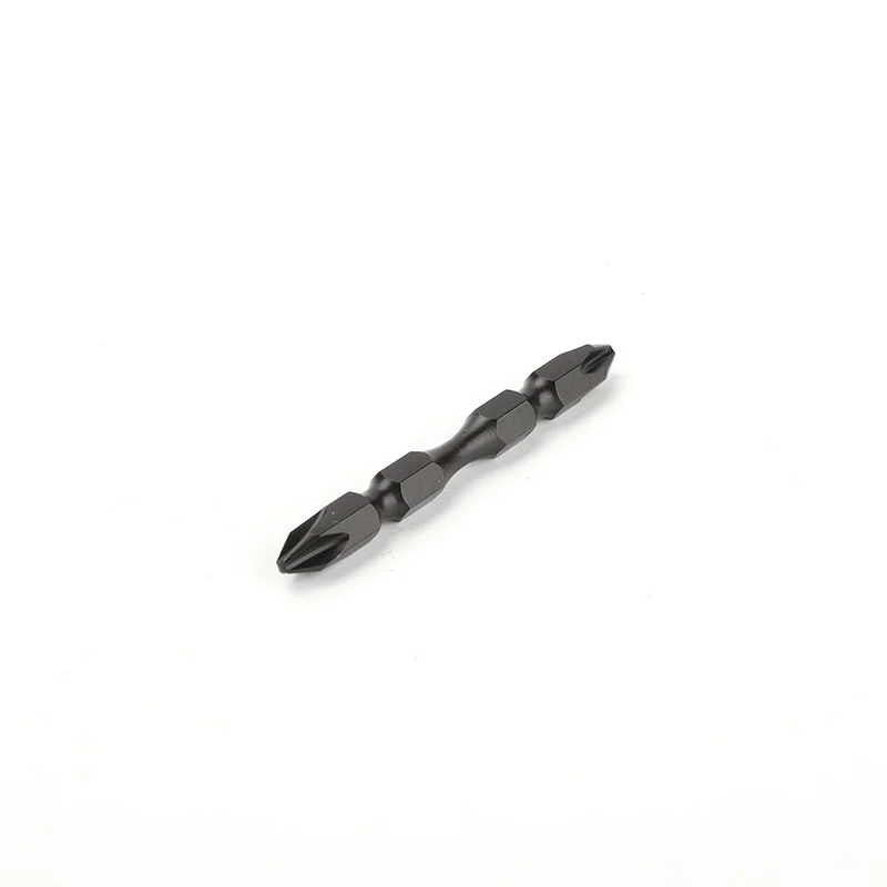 Double ended PH2 cross head drill bit for screwdrivers