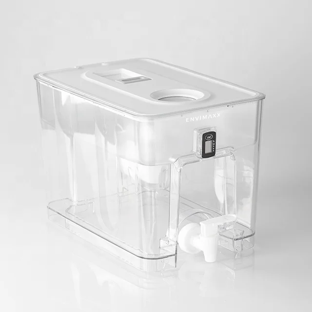 Portable Countertop Large Filtered Water Dispenser 23 cups 5 Stages PLUS Water Pitcher Filter