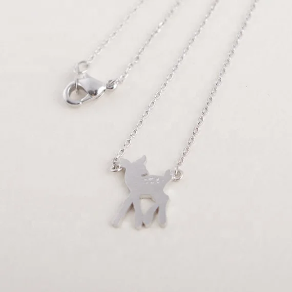 Accessories Women Permanent Jewelry Dainty Cute Plated Egyptian Desert Camel Charm Animal Lovely Dromedary Necklace