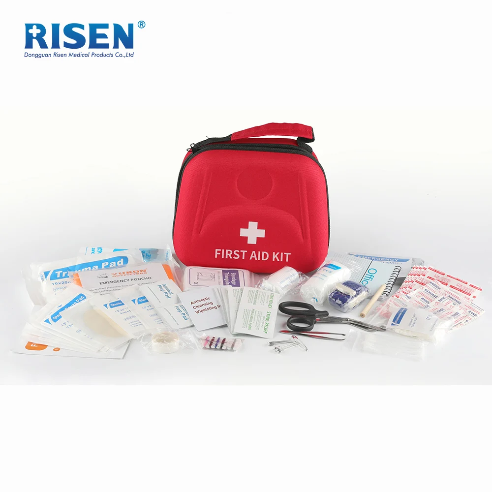 EVA first aid box  EVA emergency kit medical supplies with CE approved