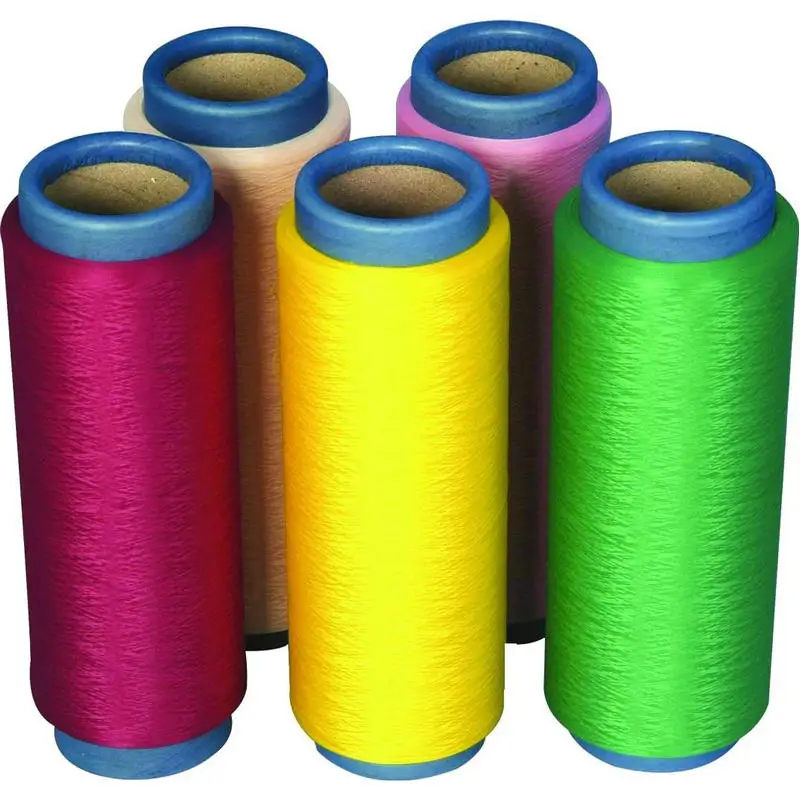  Manufacturer Hot Selling Products DTY 450D/144F TBR Golden HIM Polyester
