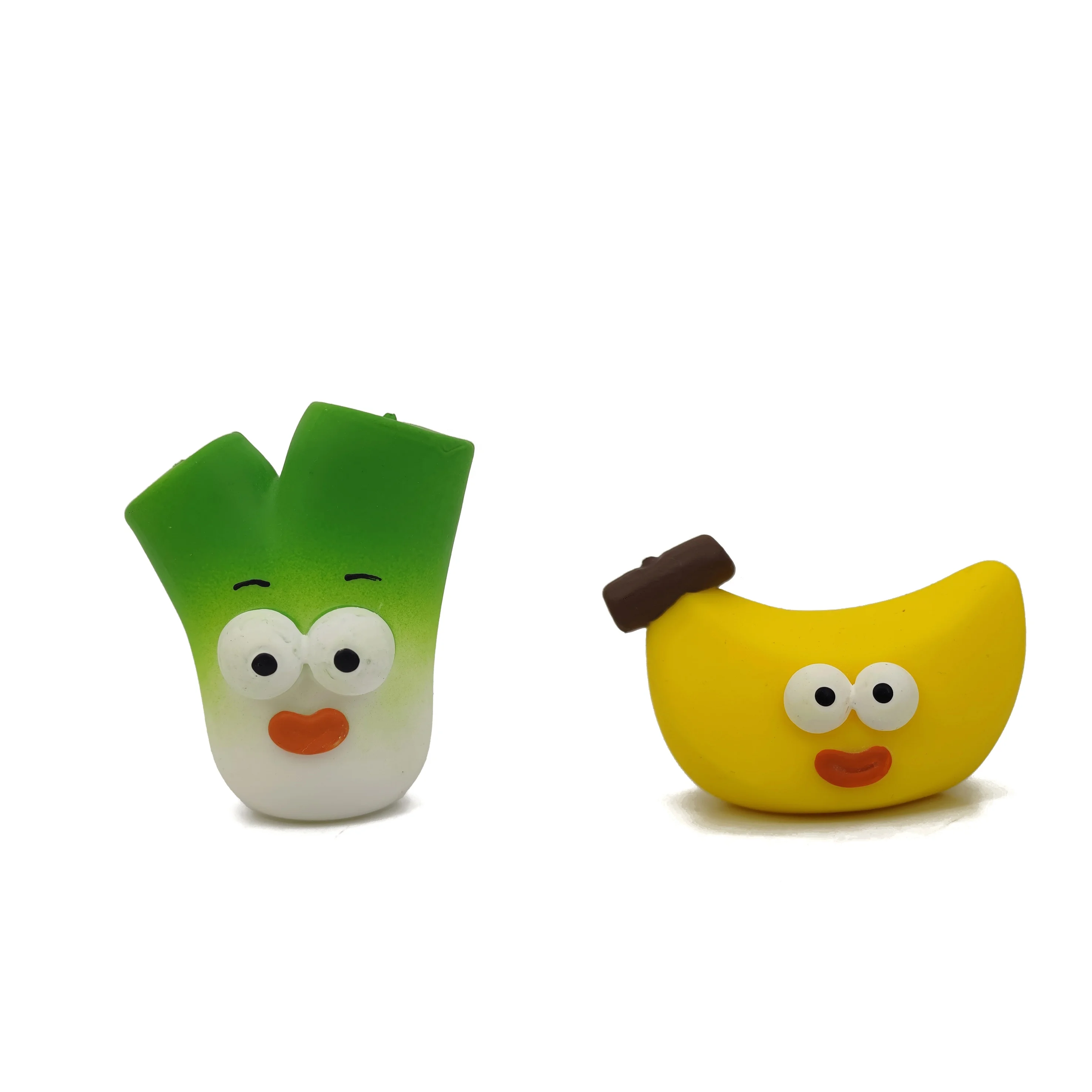 Hot selling novel decompression toys fruit tpr toys