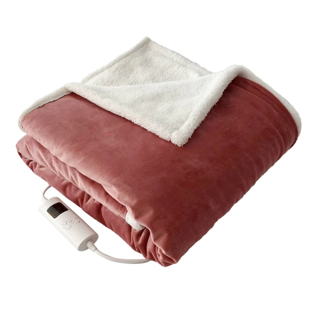 cozy soft washable 160*130 cm Electric over blanket/Heating Blanket electric blanket CE  certificate