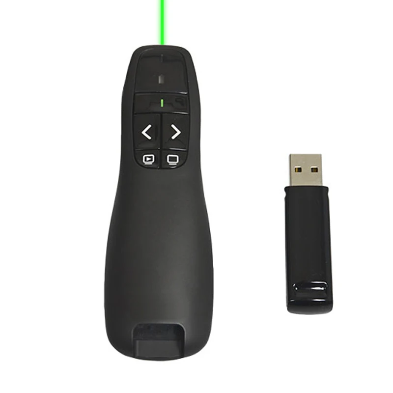 Беспроводной Зеленый лазер для презентаций, лазерный пульт дистанционного управления для презентаций