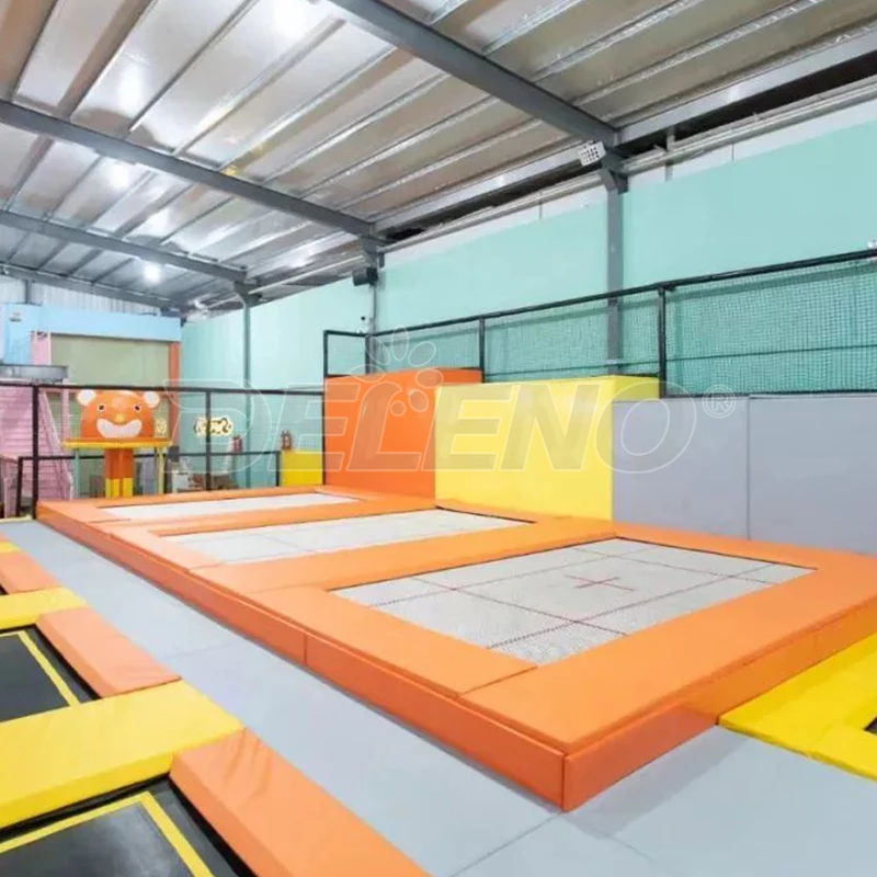 Hot Selling 14ft Professional Trampoline for Kids and Adults Durable Indoor Sports Equipment Unisex Polypropylene Material