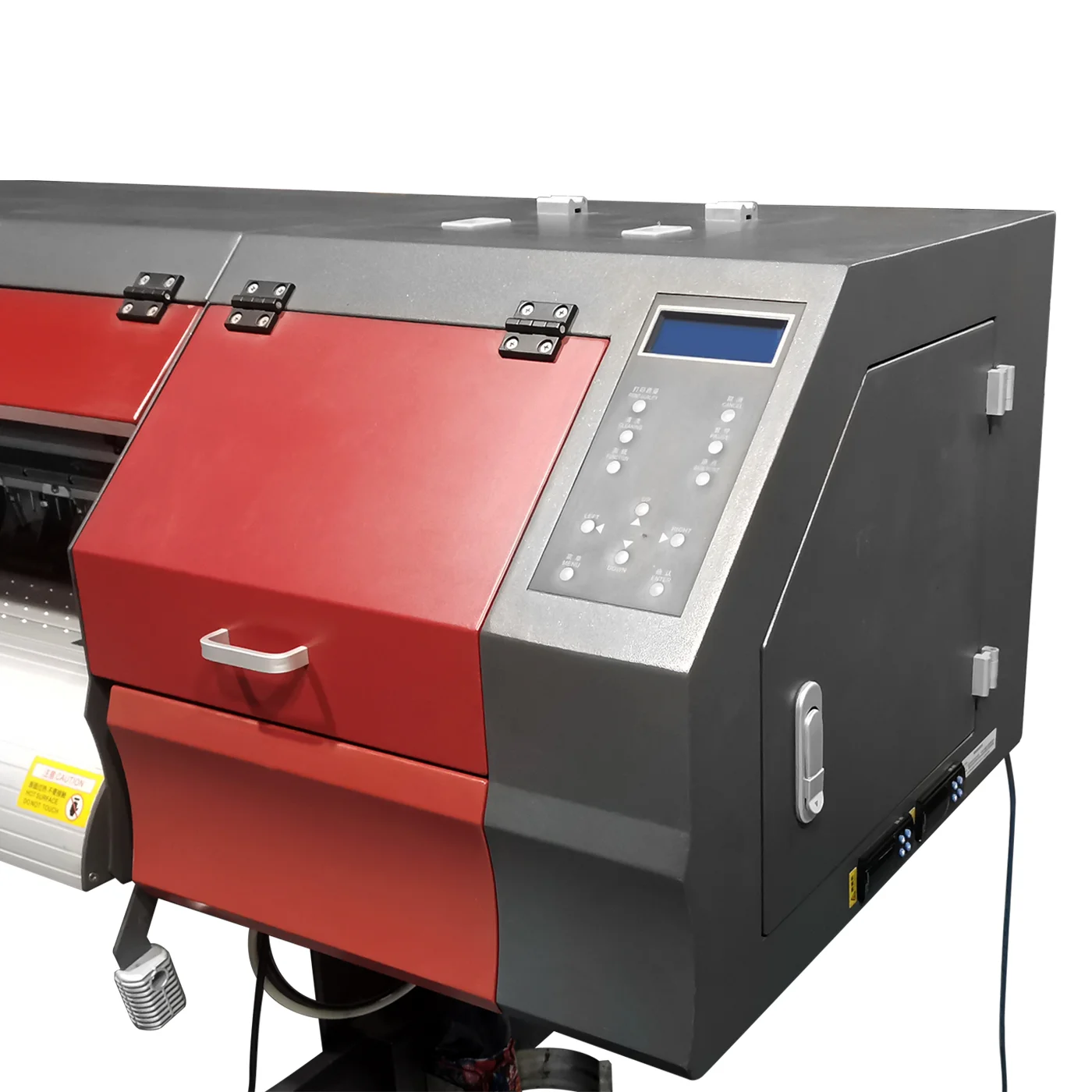 90% new used inkjet printer 1.6m second hand machine use BYHX dx5 printhead system for sale