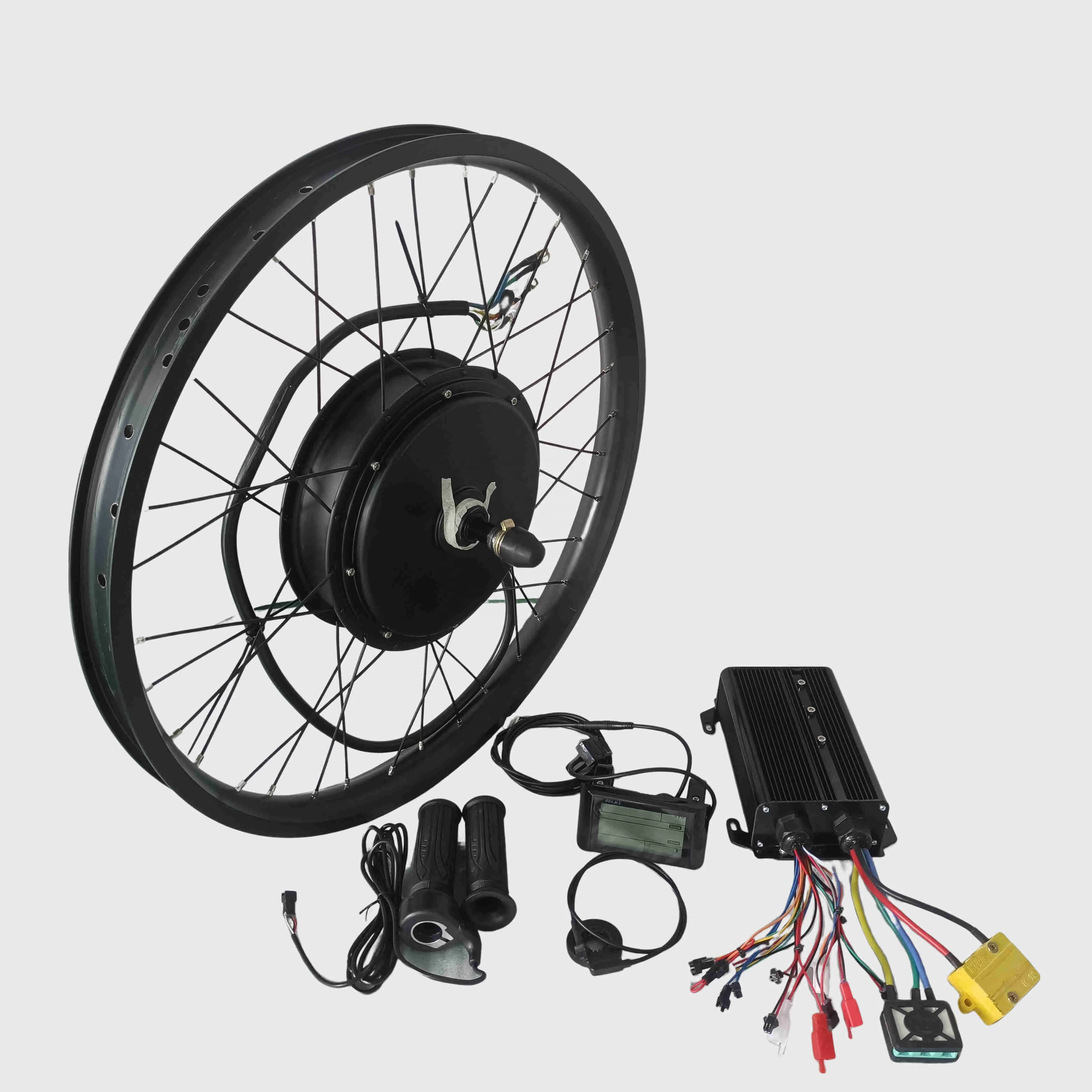 50kmh Fast Speed 26' 27.5' MTX Rim Rear Electric Bicycle Motor 1500w 2000w Ebike Conversion Kit