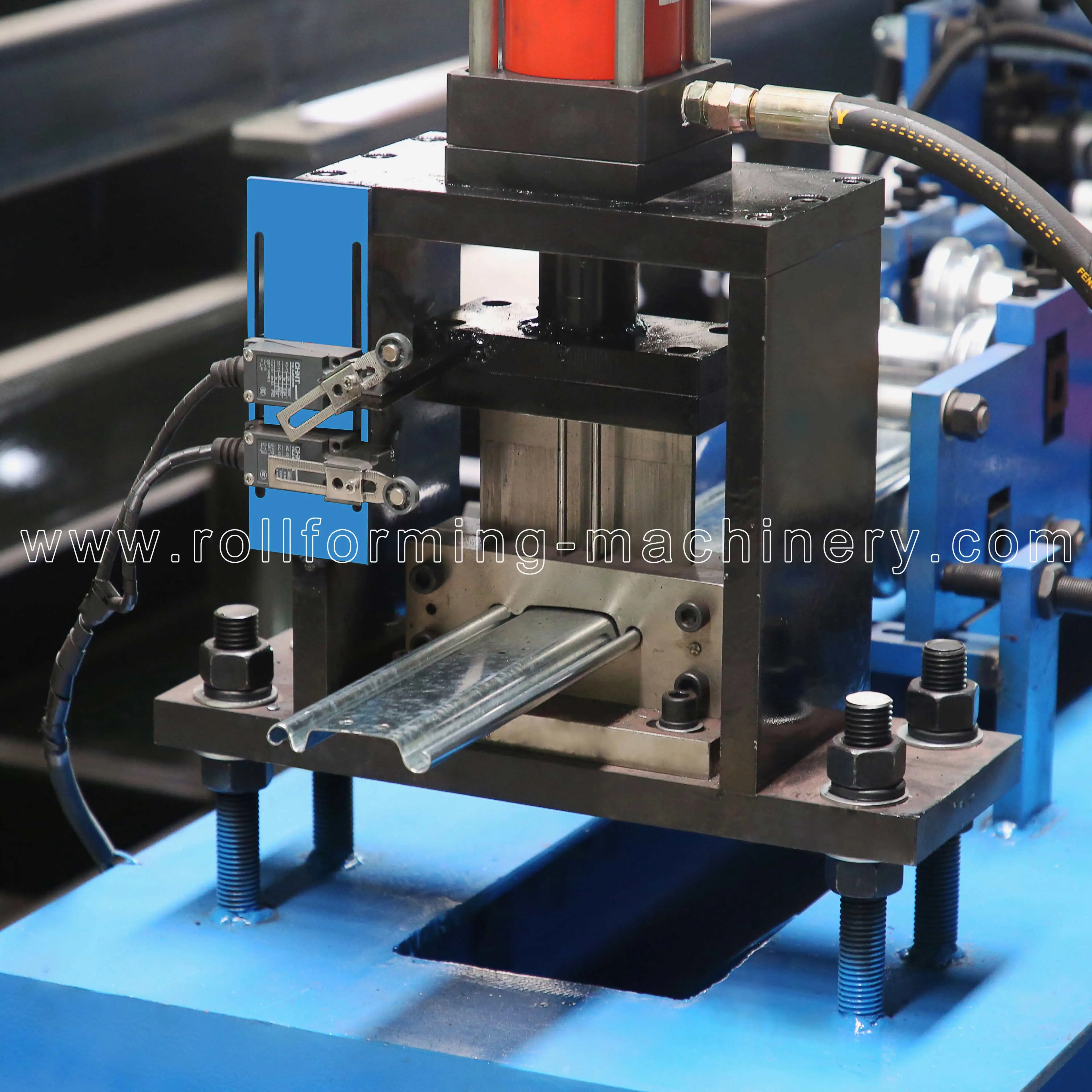 Steel Shop Slat Roller Slat Roll Form Price Making Shutter Door Machine For YX16-75