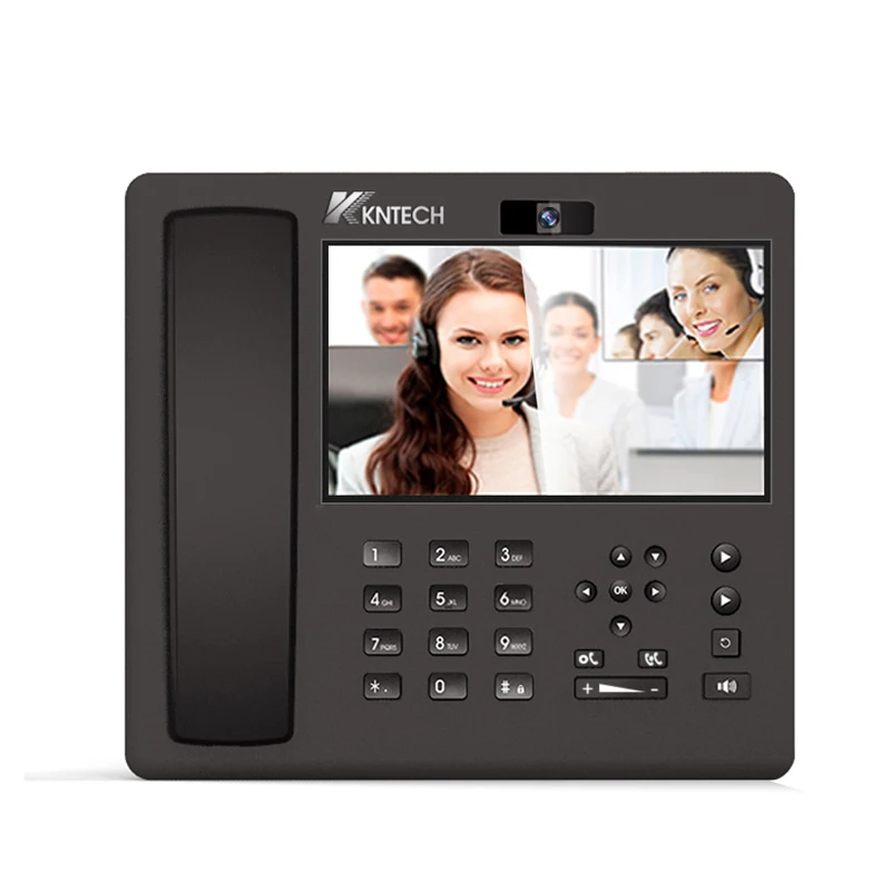  Voip телефонная система SIP домофон IP телефон 7 2 дюйма цветной экран и два 3 5 DSS
