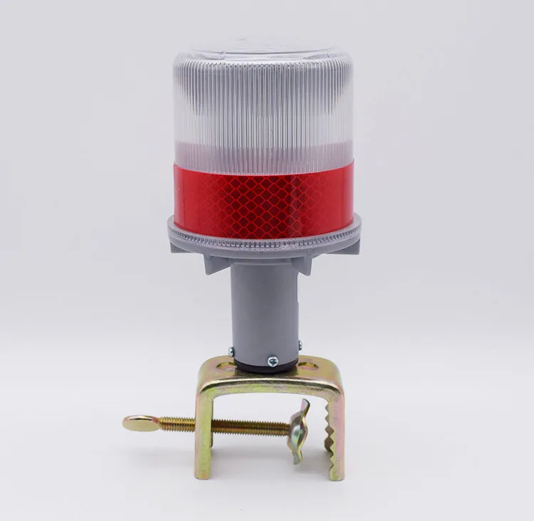 Traffic Cone Light Road Construction Safety Signal Solar Beacon Flashing Barricade Rotation Warning Light For Traffic Cone using