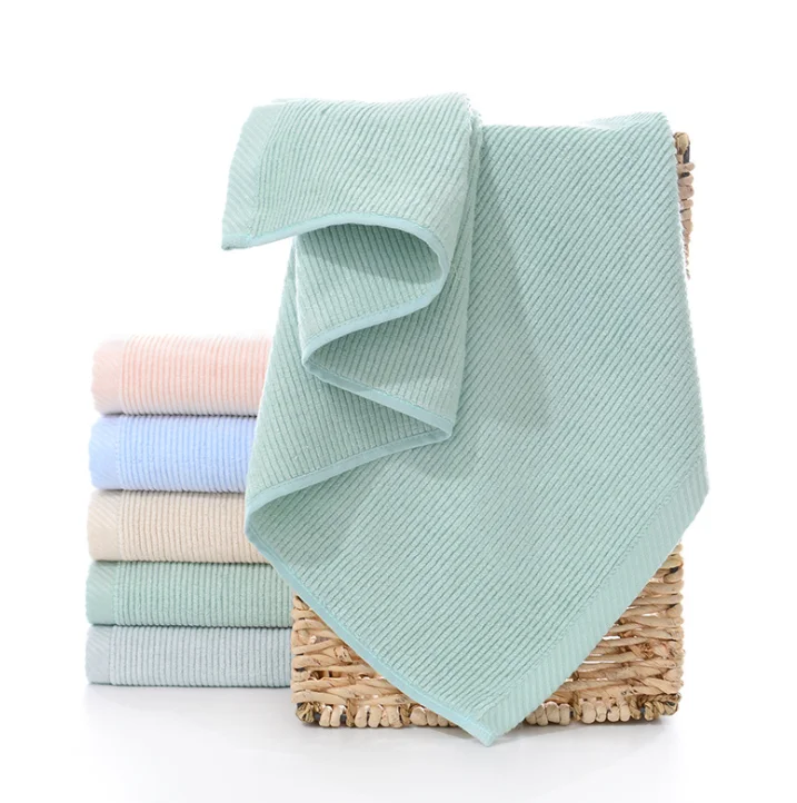 
bamboo Soft face Towels For adults Super absorption for Bathroom 5 colors Quick Dry Travel Gym Towels 