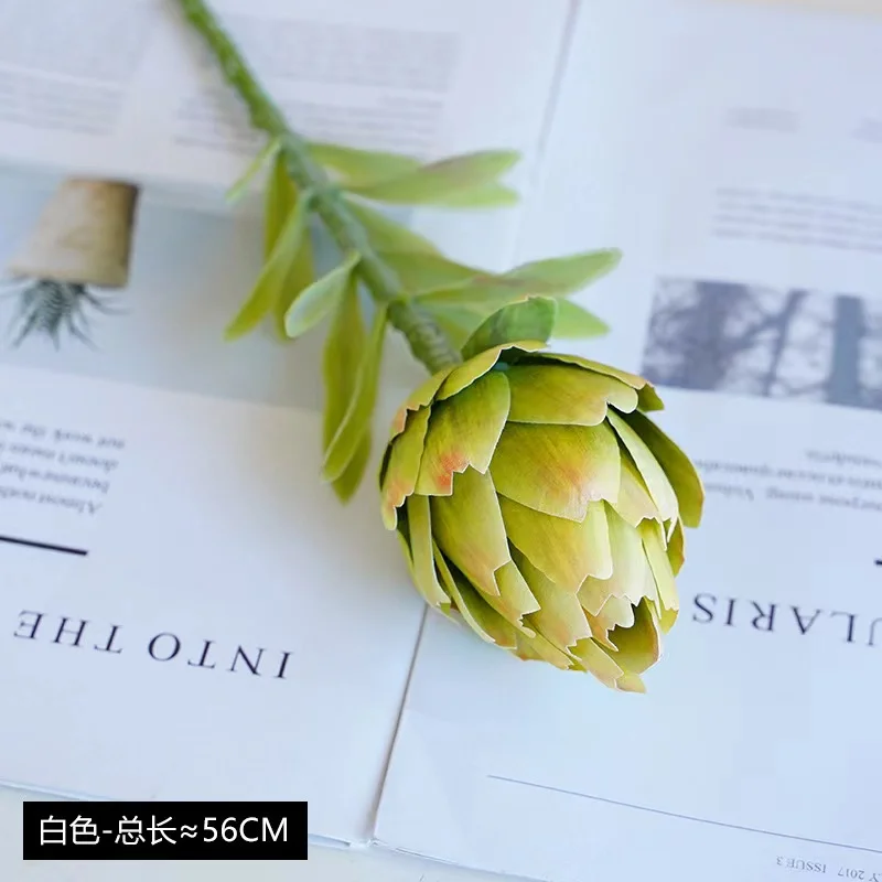 Small Imperial Orchid Artificial Flower Arrangement Single Artificial Plant Artichoke Lily Bromeliad Flower Christmas Graduation