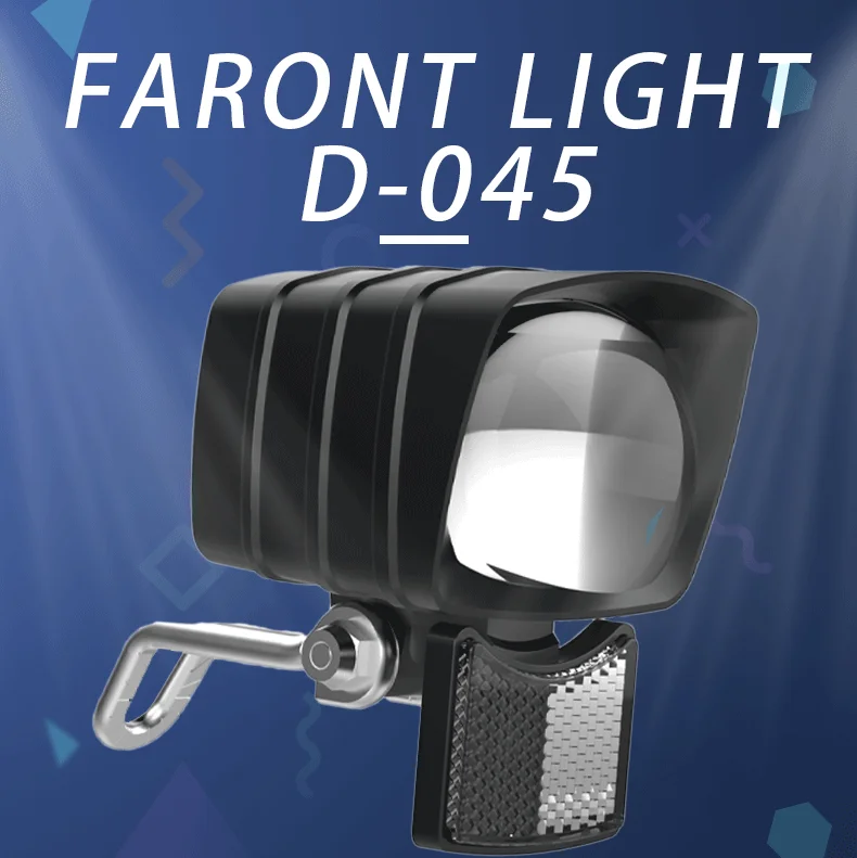 6V 12V 24V 36V 48V 60V Waterproof Bicycle Light for Bike Front Light Mountain Bike Headlight for Night Riding