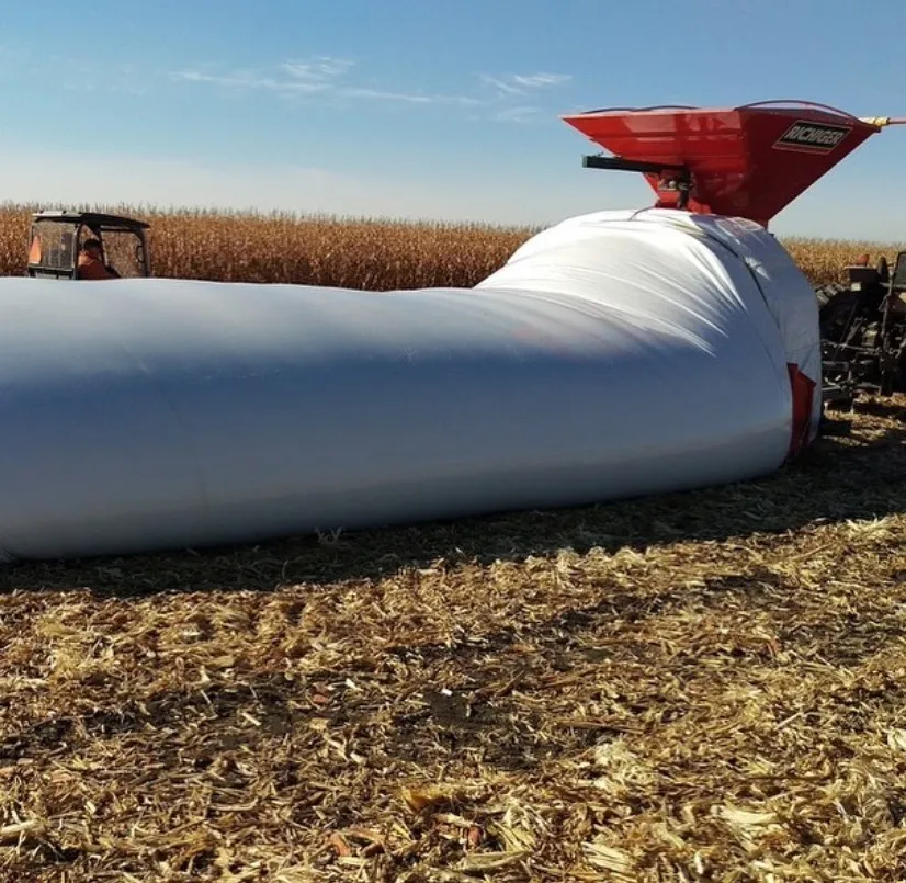 Manufacturer high quality PE silo bags for storage in agriculture with long perfomance life Dia8~12ft, L200~500ft,Thk230/250