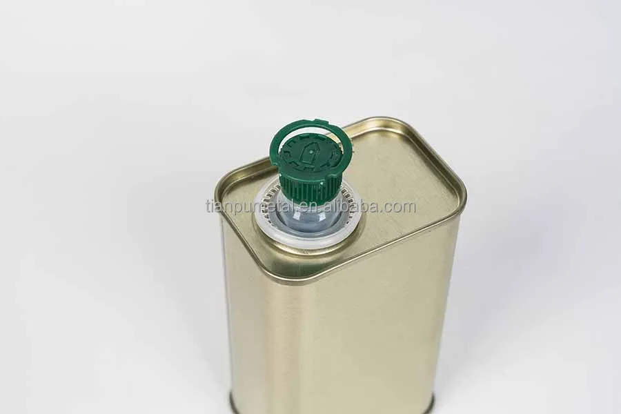 2L3L4L5L квадратные пустые жестяные банки для пищевых продуктов 1 л