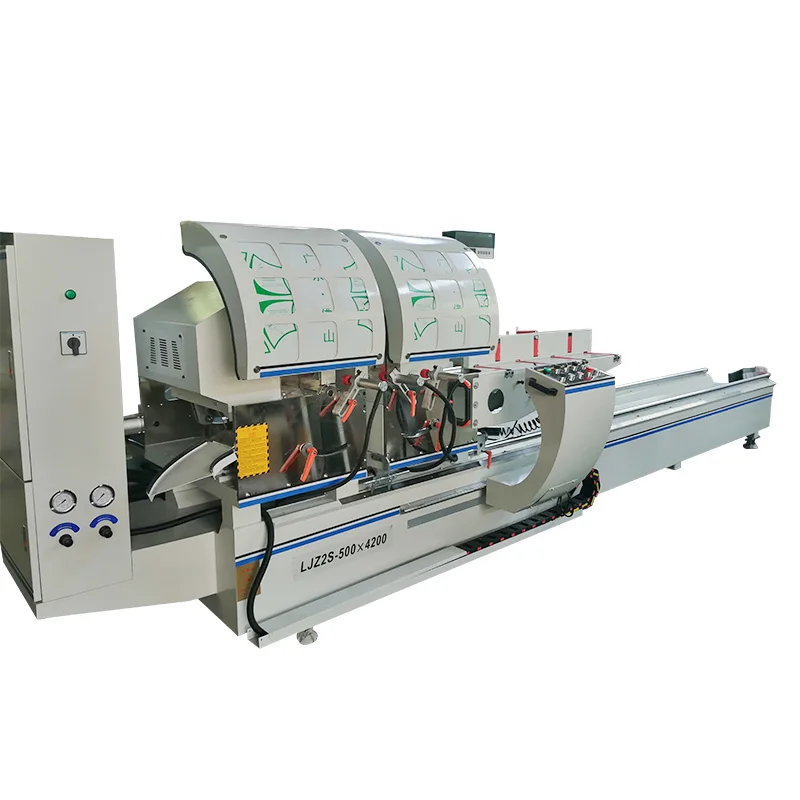 High Quality Aluminum Window Double 2 Head Cutting Saw Machine