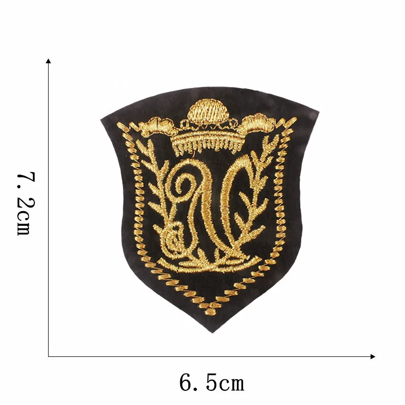 Garment Clothes Accessories Design Brand Cloth Appliques Hat Jacket Embroidered Patches Sewing On