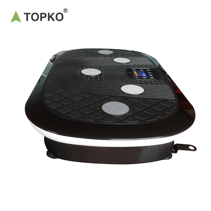 TOPKO Wholesale Home Gym Fitness 3D Vibration Exercise Plate for Fat Burning Body Workout Vibration Plate Exercise Machine
