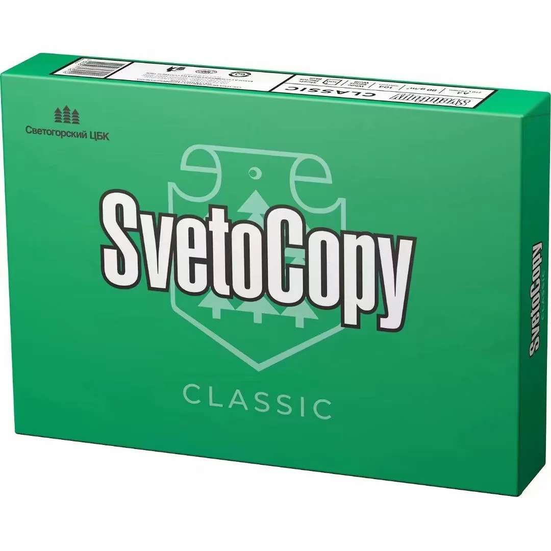 100%Pulp 80gsm SvetoCopy A4 Paper/A4 Copy Paper/80gsm,75gsm,70gsm