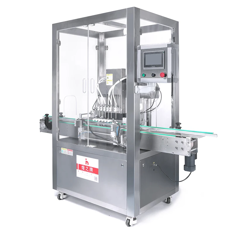 Multihead Filler Production Line Automatic Juice Sauce Wine Drink Liquid Filling Machine