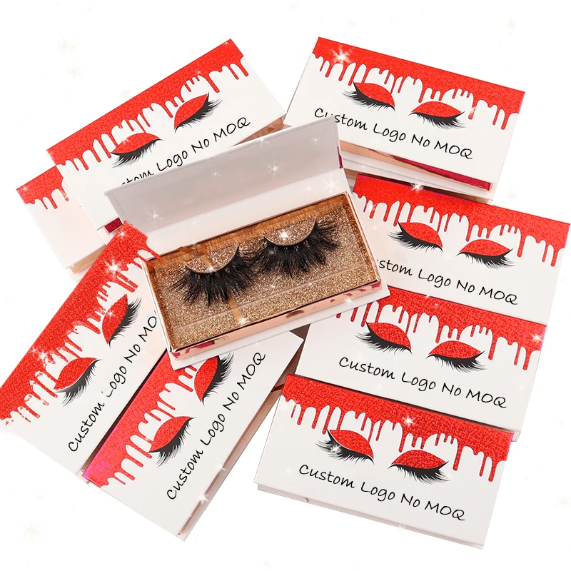 Ресницы из меха норки lashes3d оптовая продажа поставщик 100% 25 мм частная торговая марка