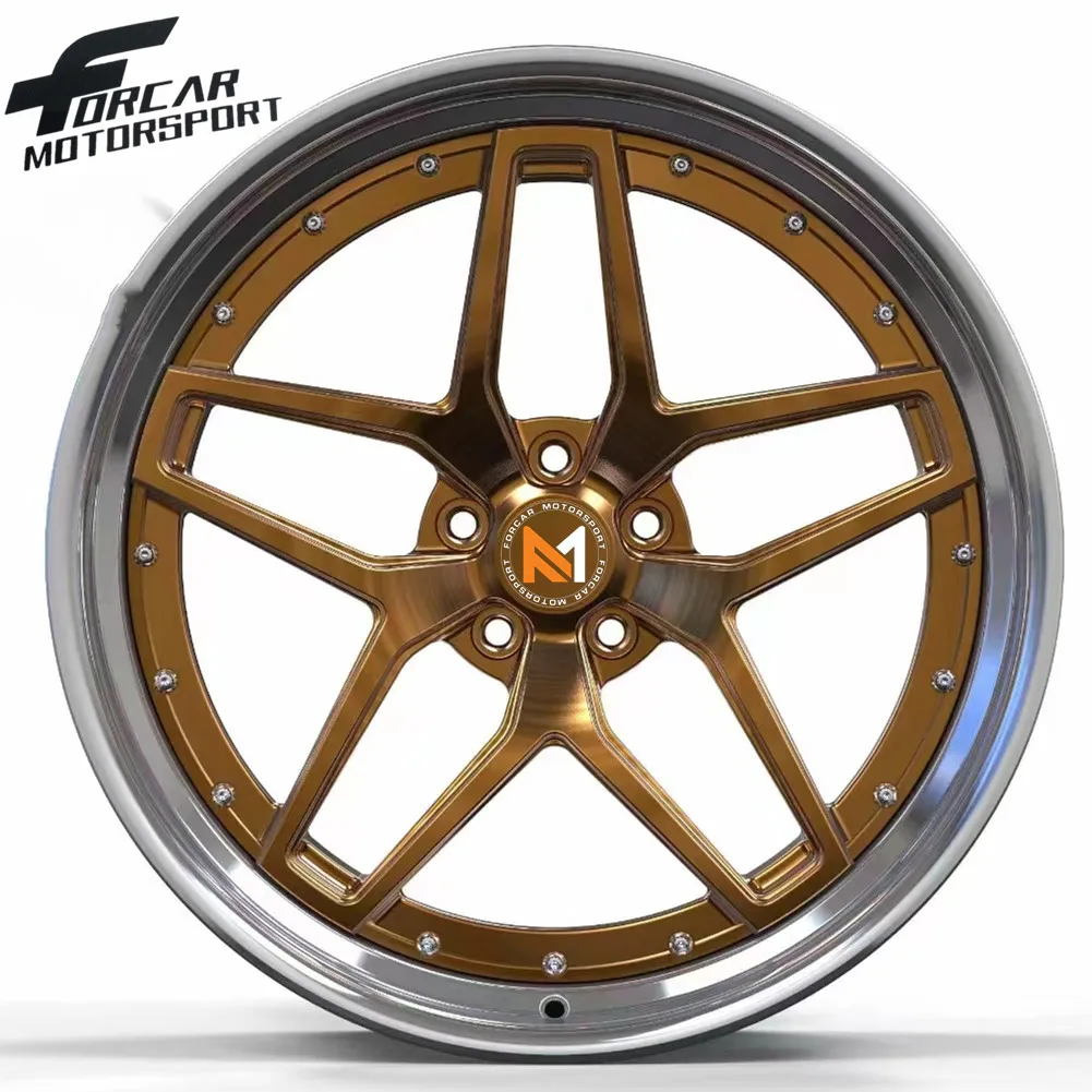 Forcar Wheels Brand Monoblock 2-pc 3-pc Forged Customization Alloy Wheels