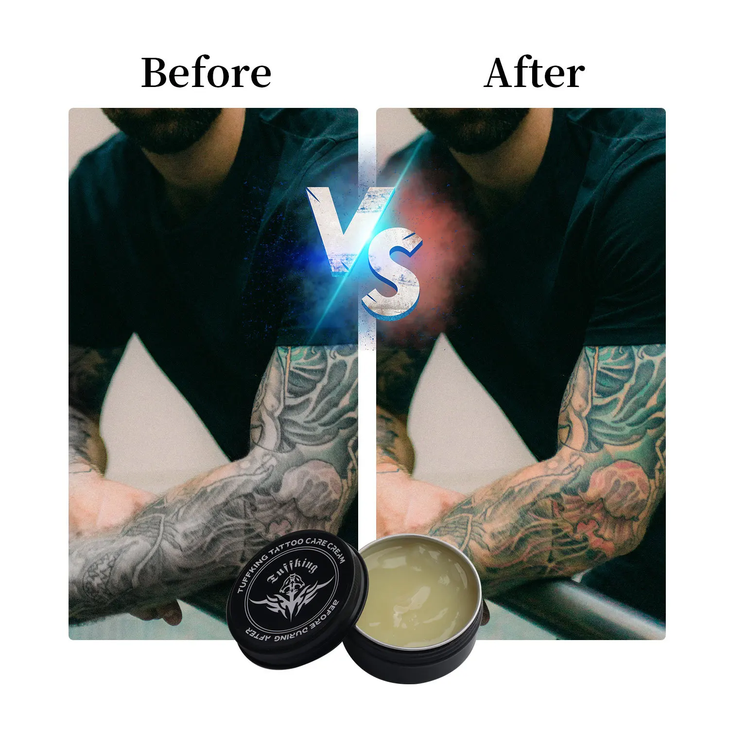 OEM Natural Ingredients Petroleum Free Aftercare Tattoo Balm Tattoo Butter Aftercare Cream Fix Color Tattoo Eyebrow Repair Gel