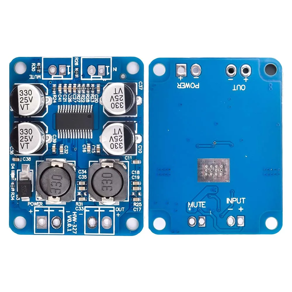 TPA3118 PBTL Mono Digital Amplifier Board 1X60W 8-24V POWER AMP Replace TPA3110 Amplifier Circuit Board