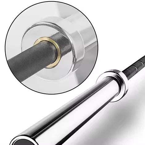Premium Gym Accessories Barbell Bar 2.2m Steel Straight Barbell Bar