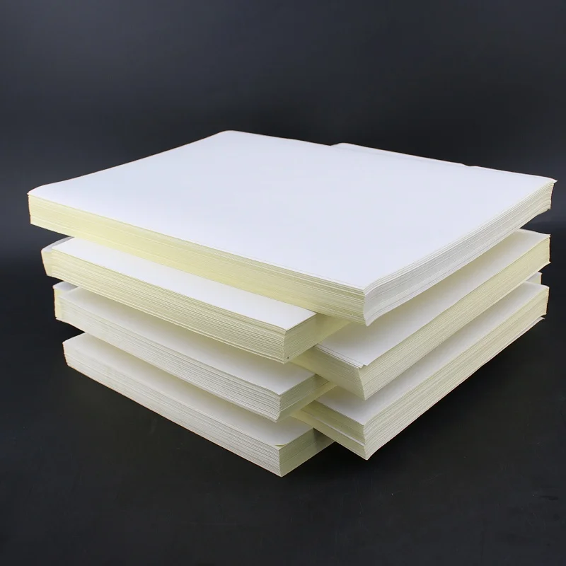 A3a5 Self-Adhesive 80g Laser Inkjet Printer Paper 100 Sheets White Blank Cowhide Label Matte/Glossy Surface Polyester Acrylic