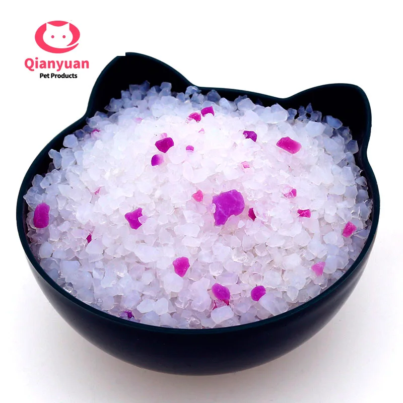 3% blue fresh pure silica sand silica gel cat litter 3.8l silica gel cat litter good absorb ability