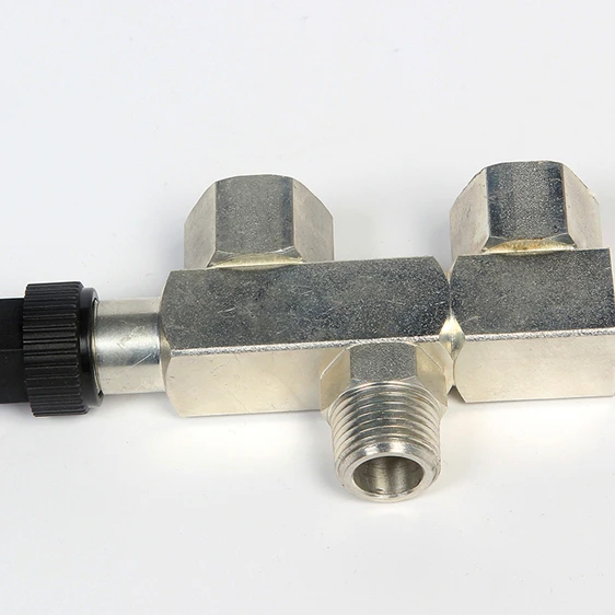 
Manufacturer supplier 2020 new electric three-way internal thread ball valve 