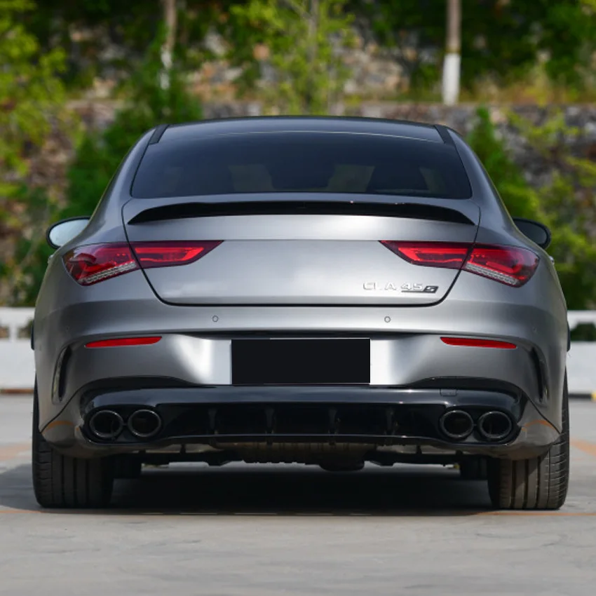 
Upscale2020 Suitable for Benz Cla Class C118 Cla200 260 Cla45 Amg Rehabilitation Lip and Titan tail Spoiler of mercedes 