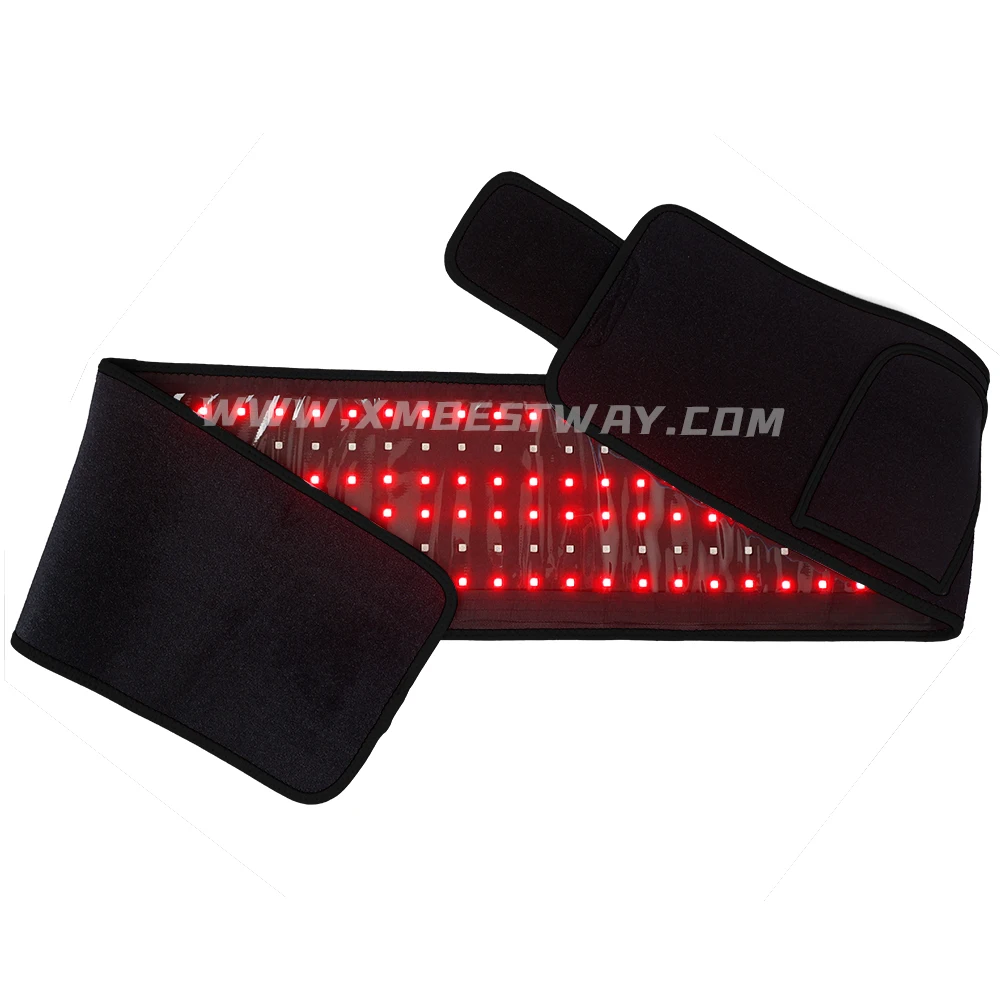 Drop Shipping Home Use 635nm 850nm LED Red Light Therapy lipo Belt Wrap for weight loss