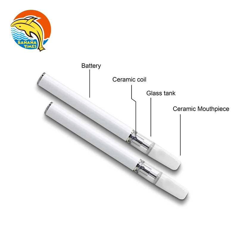  Китайский завод по производству электронных сигарет 0 5 мл 1 cbd Vape pen 510 аккумулятор с резьбой и