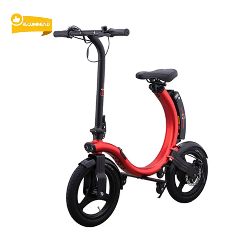 Manufacturer Direct 36V 250W 14inch Gas Tires Light Folding Electric Bicycle Bike