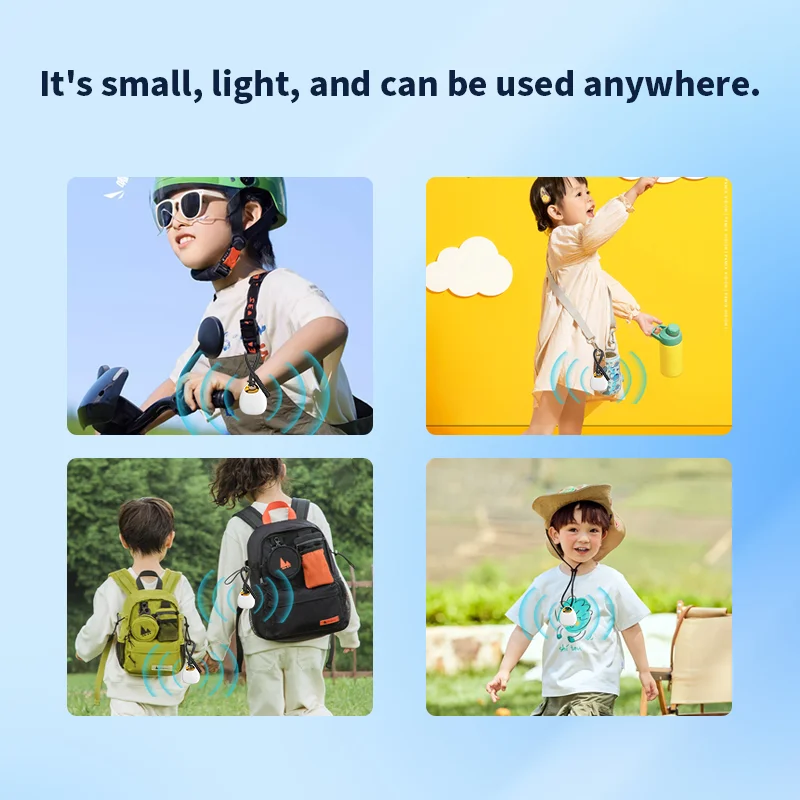 Mini Smart Key Anti-Lost Device with Global Positioning and Alarm to Find Things Car Key Finder and Pet Tracker