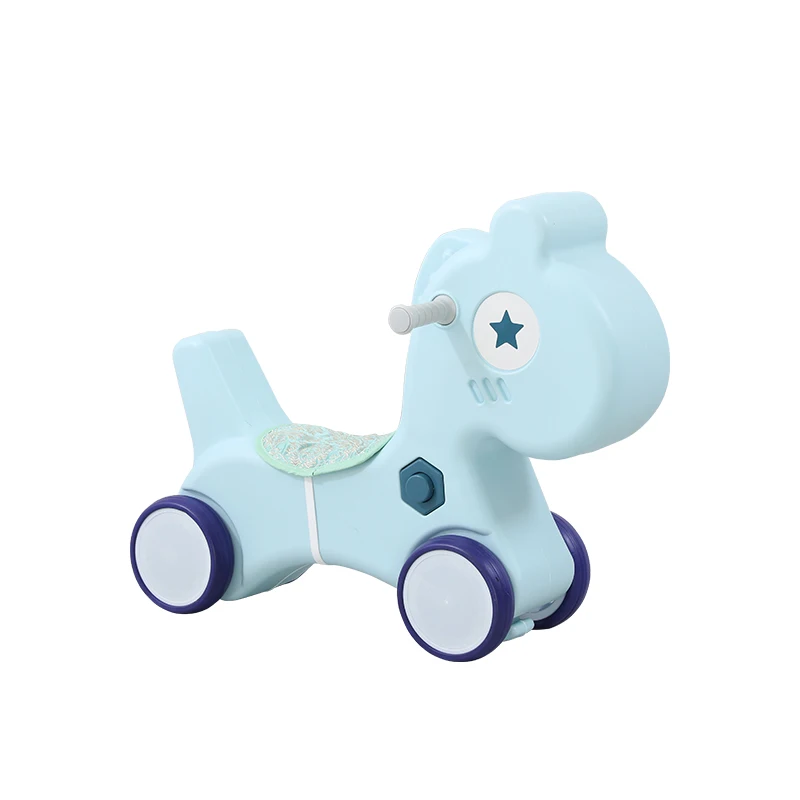 Animal Lovely Rocking Horse Children Sliding Outdoor Playground Spring Kids