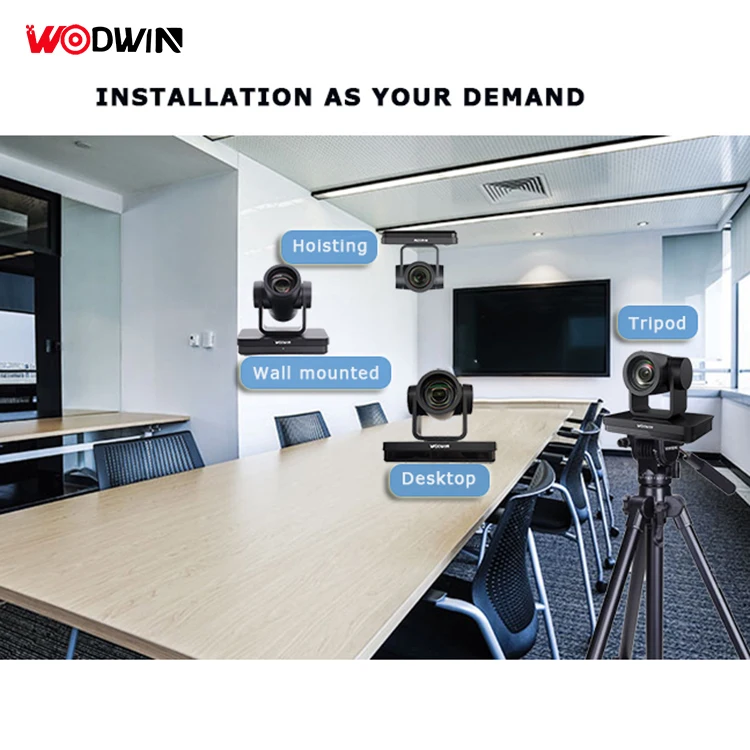 WODWIN video and audio conference solutions 18xxx video conference camera chat for skype