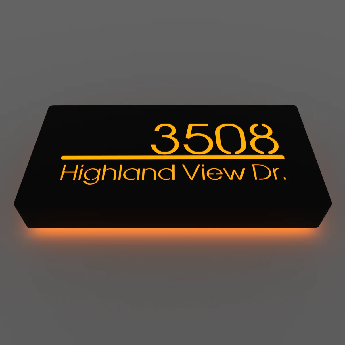 Advertising Light Boxes Acrylic Facade Lighting Radiant Led Letter Sign Stainless Steel Halo Lit Logo For Studio Office