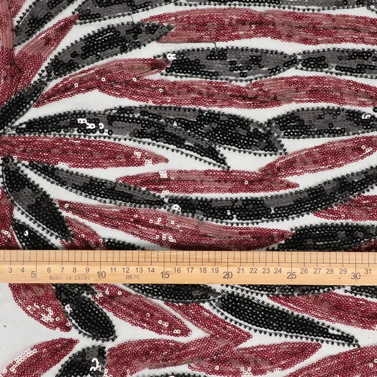 Wedding Luxury Lace Sequin Heavy Beaded White Net Embroidered Couture Dress Lixury Crystal Fabrics