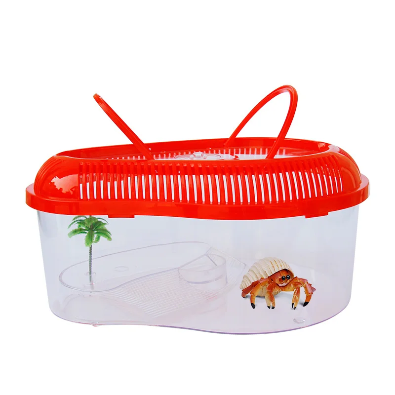 Aquarium turtle tank plastic aquarium fish tank Plastic framing jelly Fish tank aquarium portable fish box